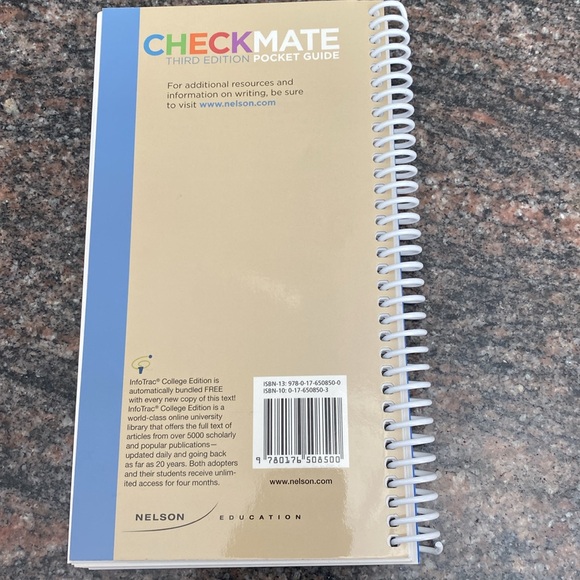 Nelson Checkmate Pocket Guide - Joanne Buckley - Third Edition - Picture 6 of 6